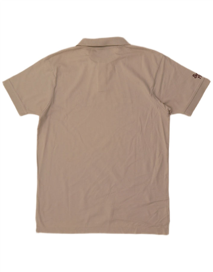 Umbro Polo Graphique Homme Blanc Moyen Coton