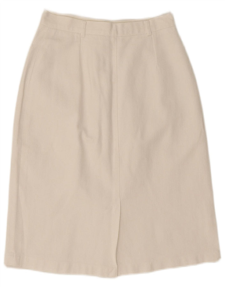 jupe en jean femme vintage W24 XS Blanc