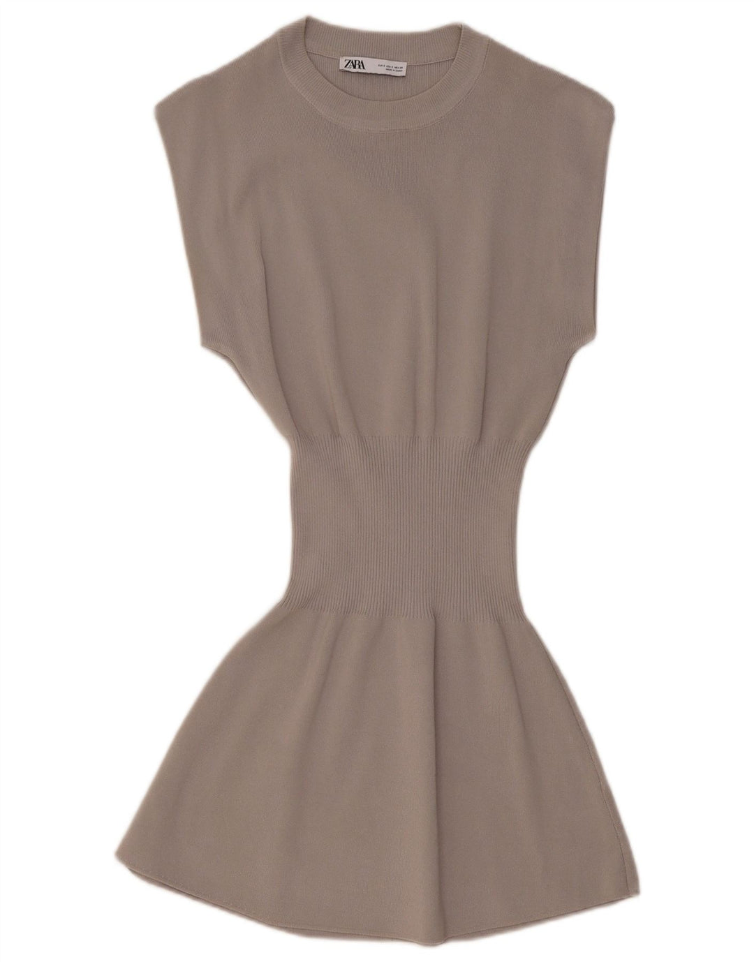 ZARA Robe pull pour femme UK 8 Small Gris