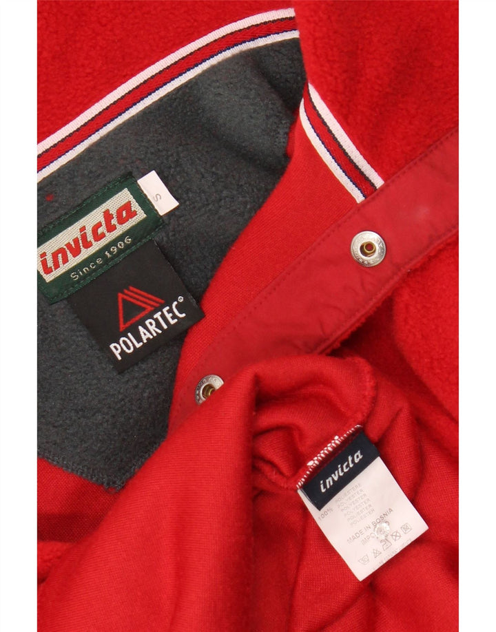 Invicta Pull polaire Polartec pour homme Petit Rouge Polyester Sports