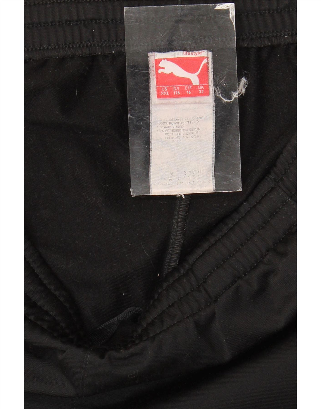 Puma Pantalon de Survêtement Graphique Garçon 15-16 ans Noir Polyester