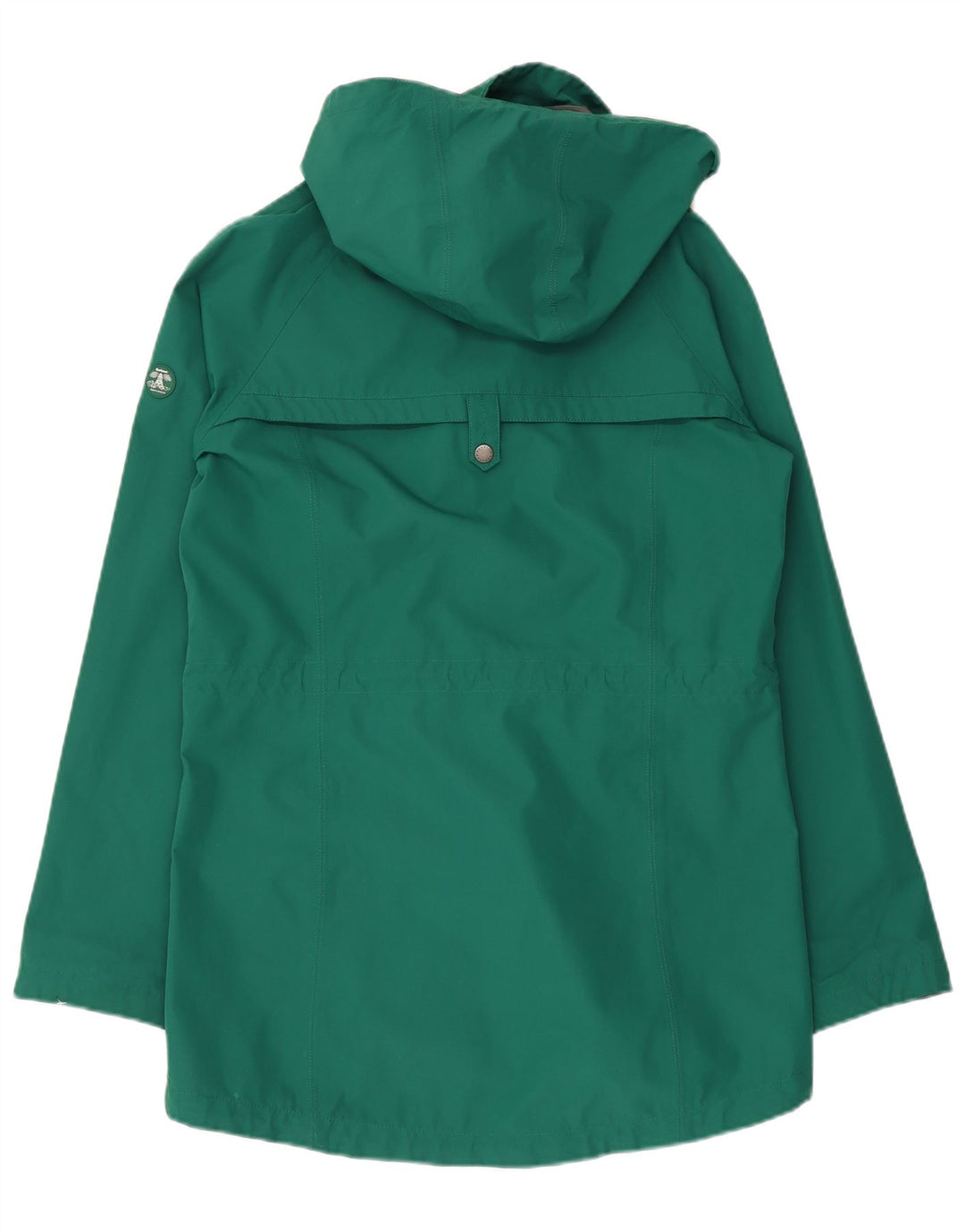 Barbour Veste de pluie à capuche pour femme UK 10 Small Vert Polyester