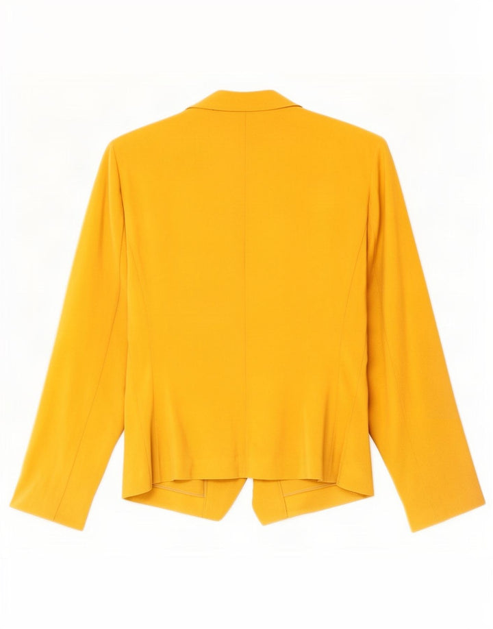 Marks & Spencer Veste blazer ouverte pour femme UK 20 2XL Jaune Polyester