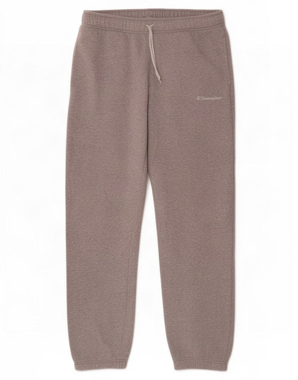 Champion Pantalon De Survêtement Joggers Homme Gris Moyen Coton