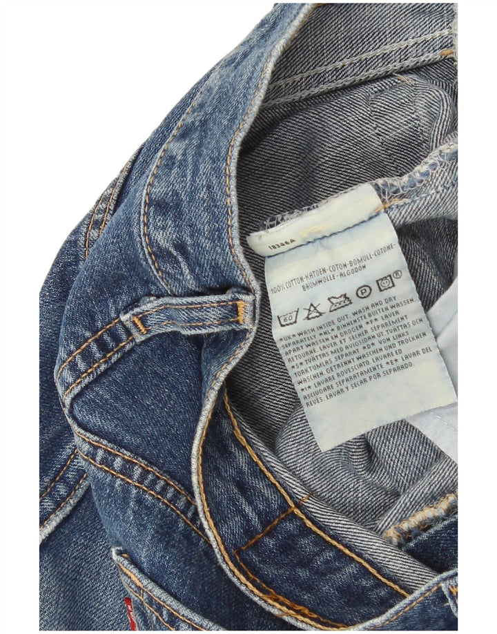 Levi's Mens Capri Jeans Taille 34 W34 L17 Bleu Coton