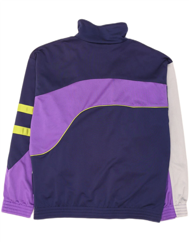 Lotto Veste de Survêtement Graphique pour Homme Large Bleu Marine Colorblock