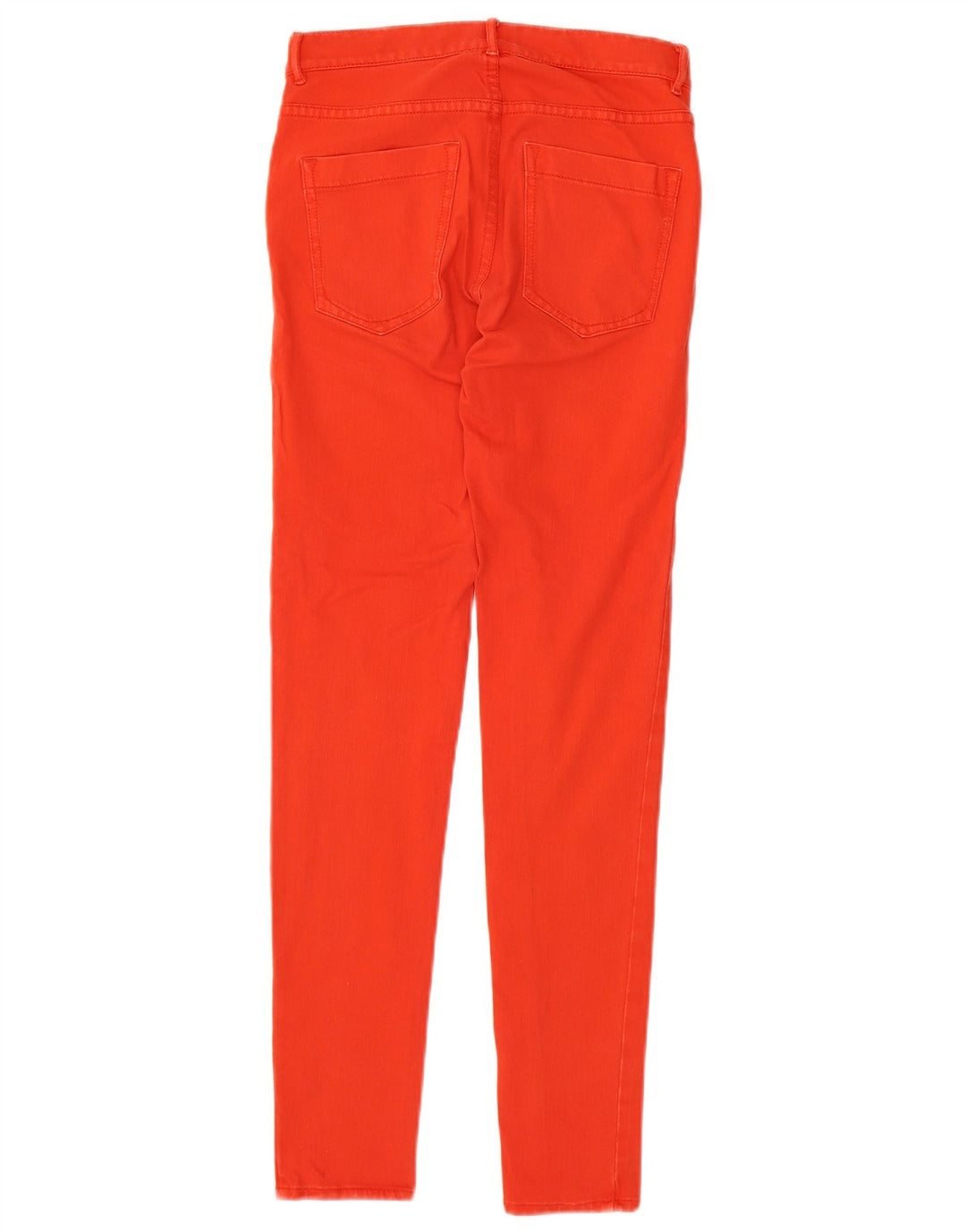 FRENCH CONNECTION Jean skinny pour femme UK 8 Small W25 L30 Orange Coton