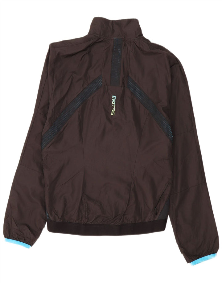 PUMA Veste de Survêtement Homme Noir Moyen Polyester Colorblock