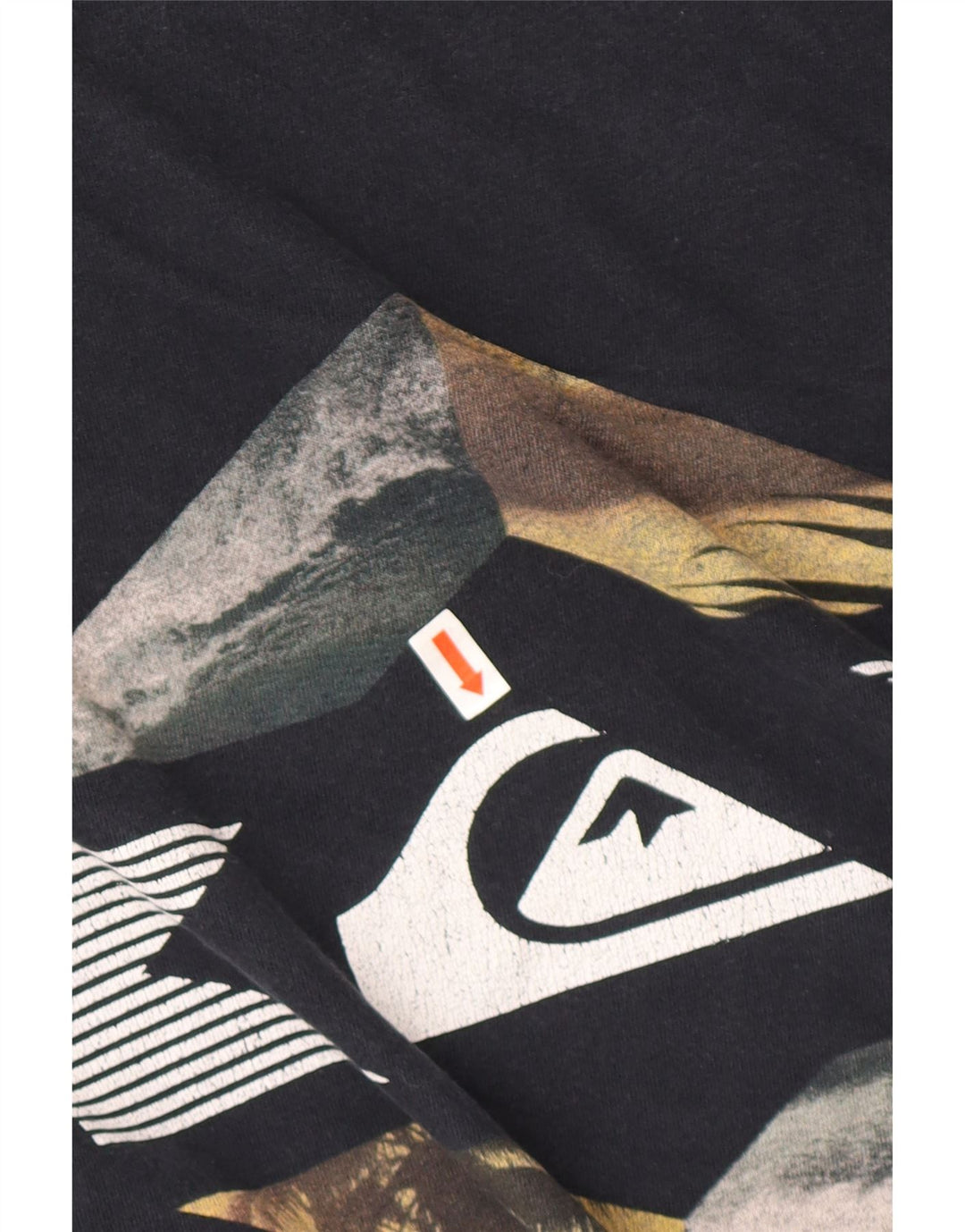 QUIKSILVER T-shirt graphique coupe classique pour hommes, grand, noir