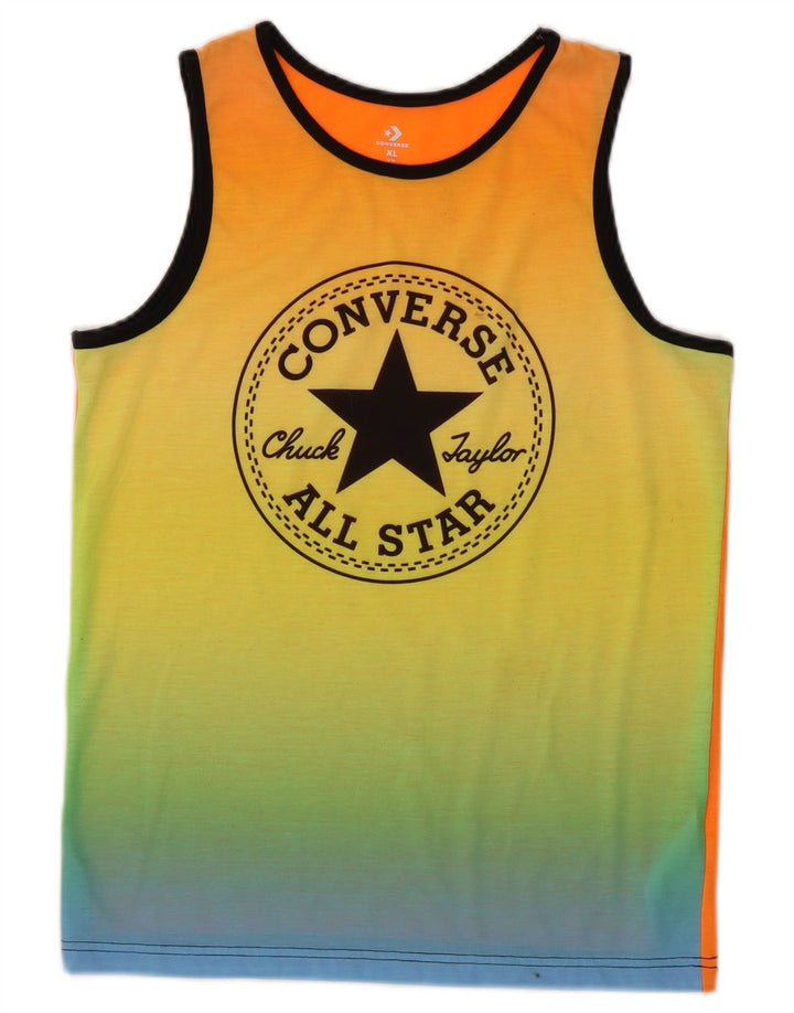 Converse Garçon Chuck Taylor Graphic Débardeur 13-14 ans XL Multicolore