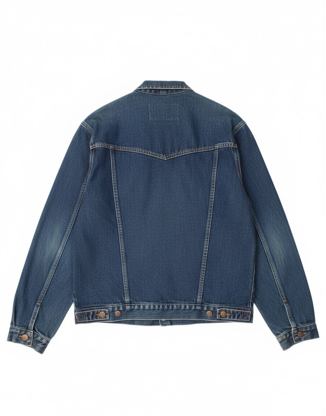 Wrangler Veste en jean pour homme UK 38 Coton bleu moyen