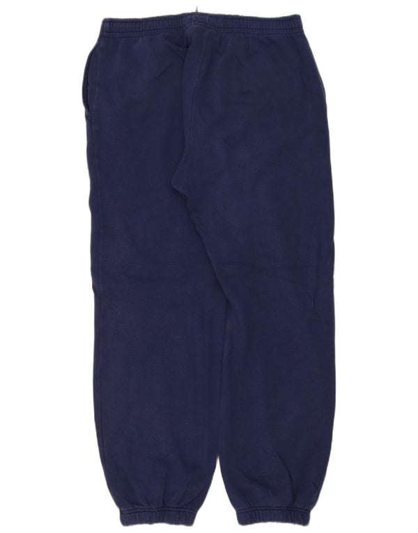 Kappa Pantalon de Survêtement Graphique Homme Joggers Large Bleu Marine Coton