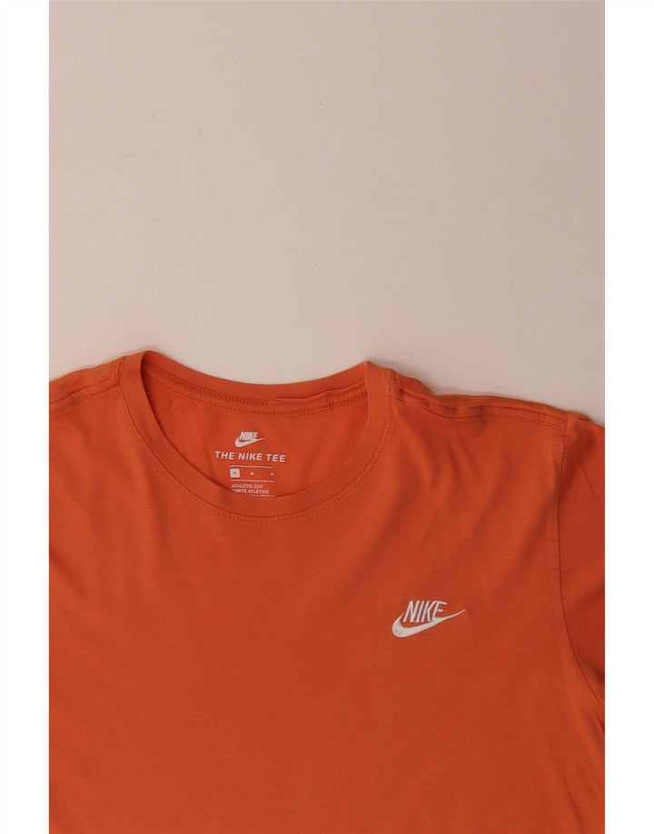 Nike T-shirt pour homme en coton orange moyen