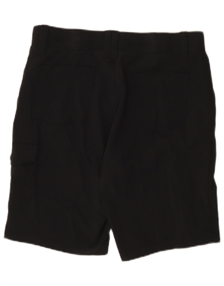 LEE Short cargo taille haute Riders pour femme US 10 Large W30 Noir Polyester