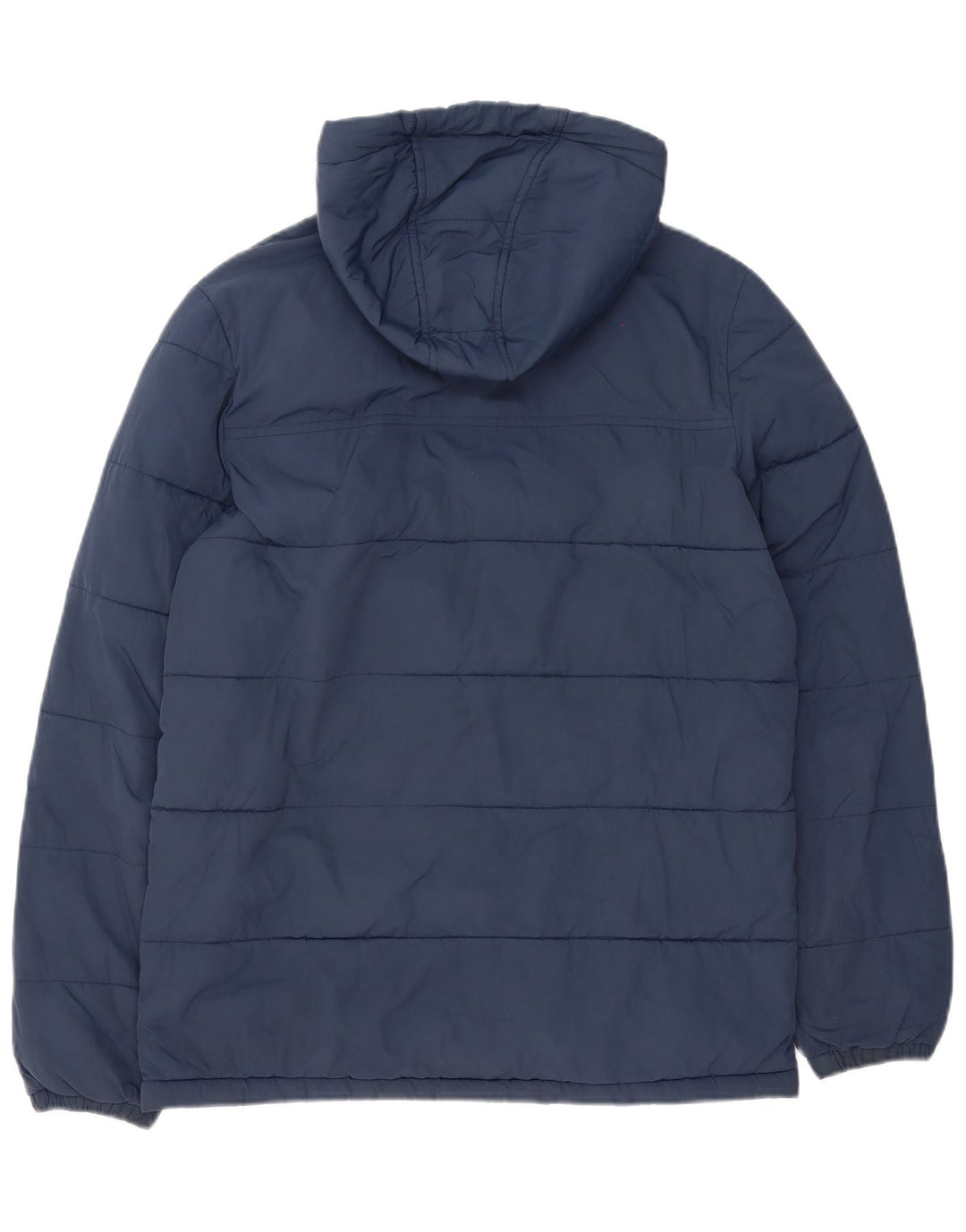 Lyle & Scott Veste matelassée à capuche pour homme UK 36 Small Bleu marine Nylon