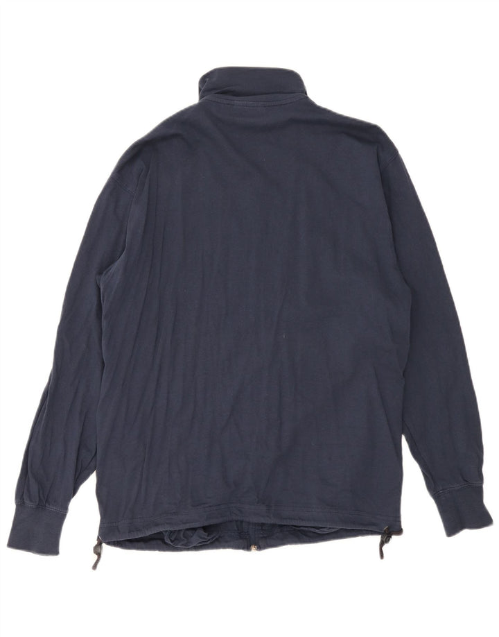 Asics Veste de survêtement pour homme Petit Bleu marine