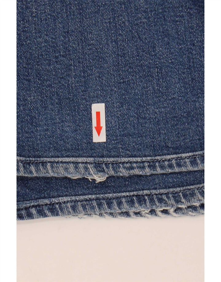Jeans Bootcut Femme Rifle W28 L34 Bleu Coton