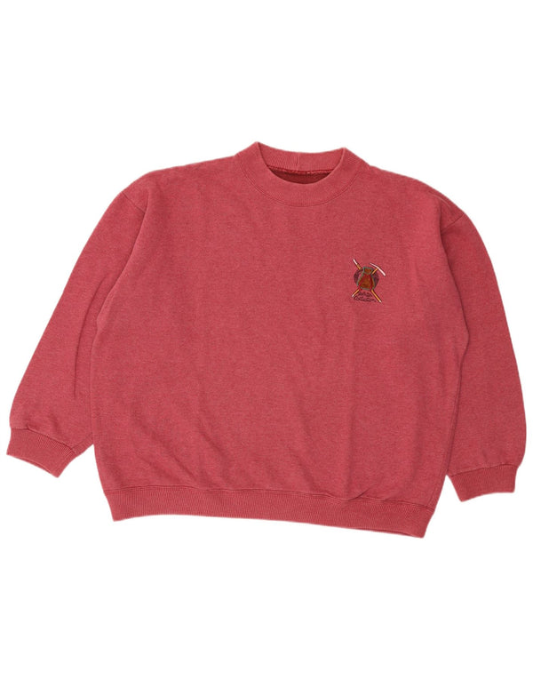vintage Homme Sweatshirt Jumper XL Rose