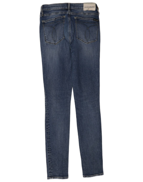 Calvin Klein Jean Skinny Femme W28 L32 Bleu