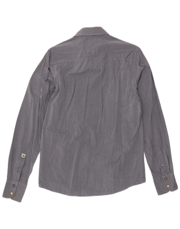 SCOTCH & SODA Chemise Homme Bleu Moyen Rayures Fines