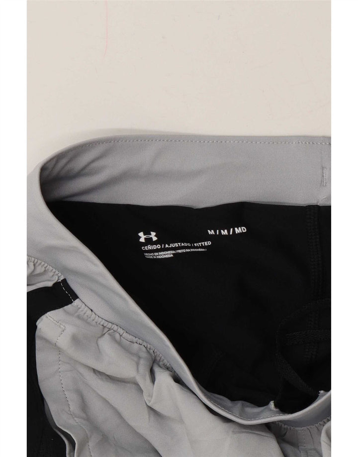 Under Armour Short de Sport Homme Gris Moyen Colourblock