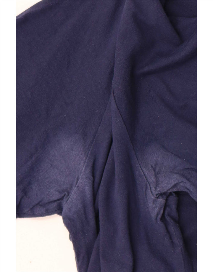Nike T-Shirt Homme Bleu Marine Moyen Coton