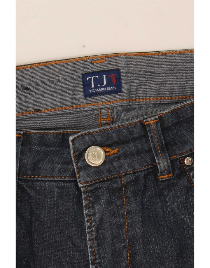 Trussardi Femme Jean Slim W28 L28 Bleu Coton