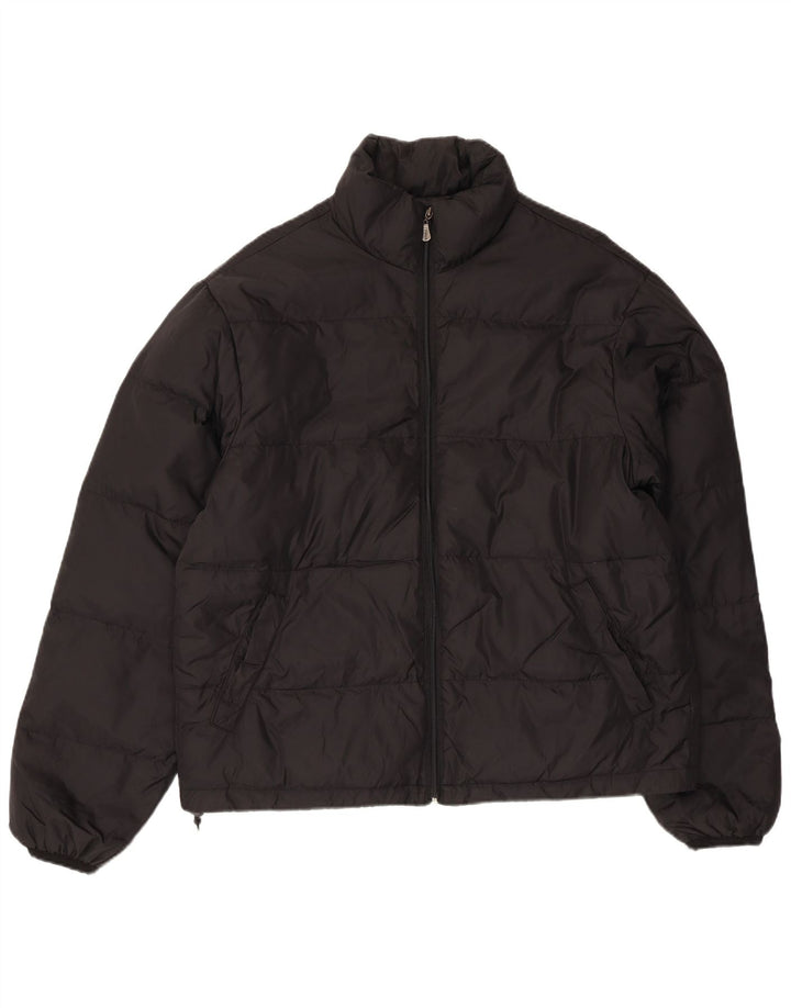 veste rembourrée homme vintage UK 40 Grand Polyamide Noir