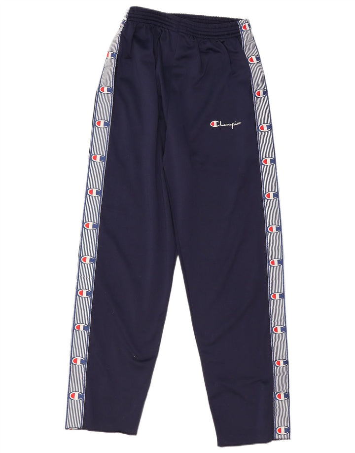 Champion Pantalon De Survêtement Graphique Homme Petit Bleu Marine Polyester
