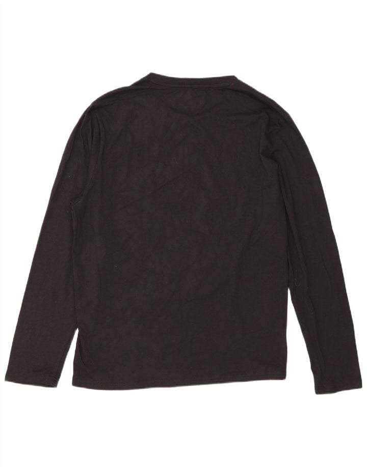 Chaps Haut Graphique Homme Manches Longues XL Noir Coton