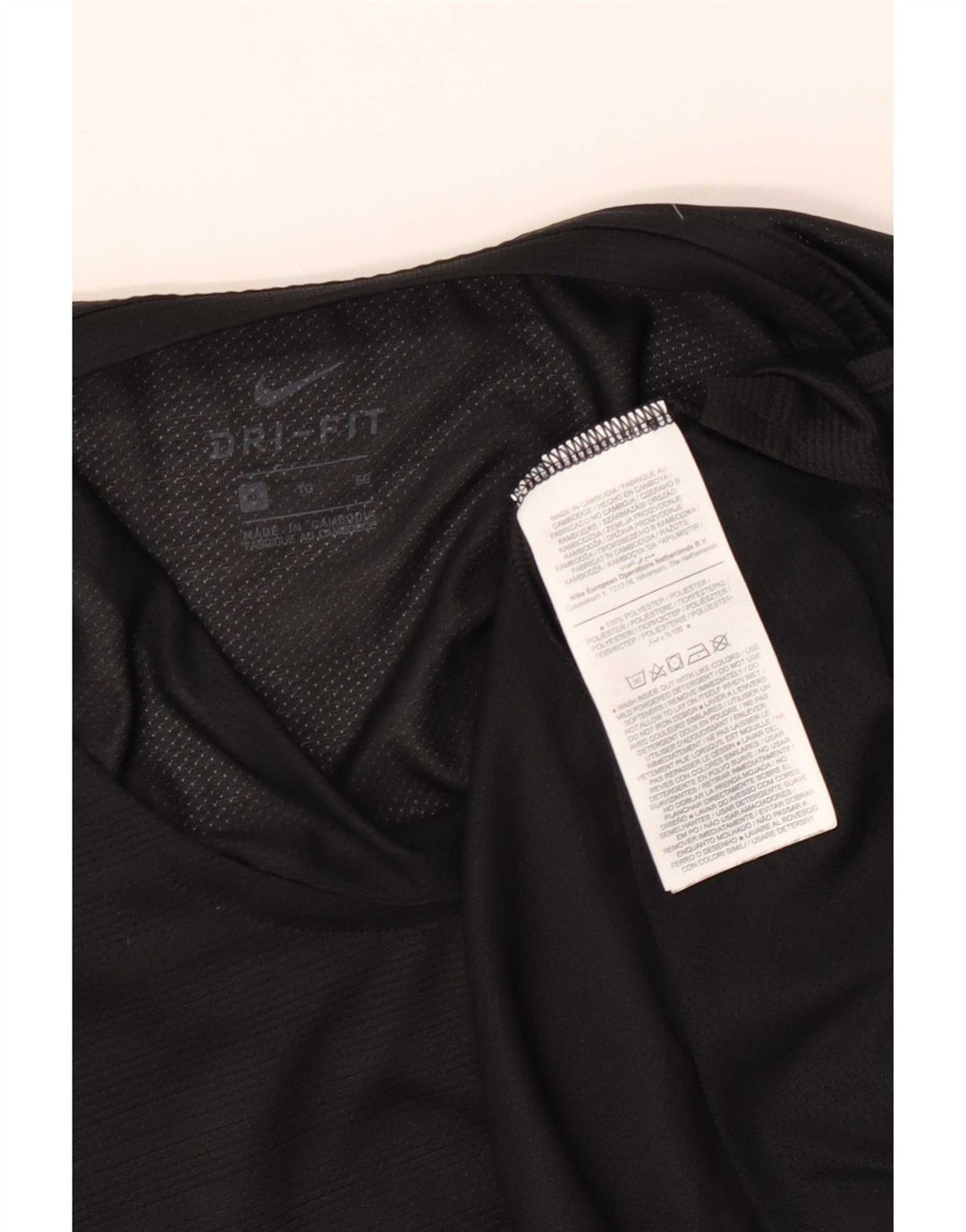 Nike Hommes Dri Fit Débardeur XL Noir Pinstripe Polyester