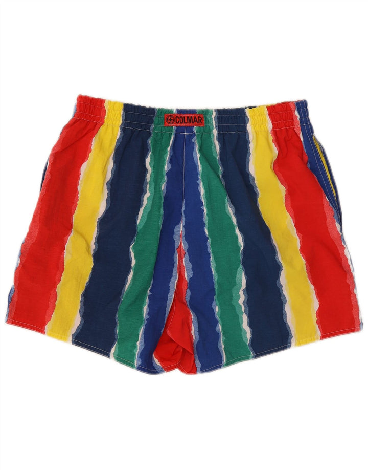 Colmar Short de Bain IT 52 Large Polyamide Rayé Multicolore Homme