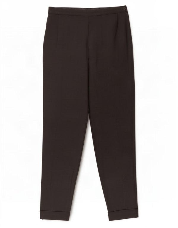 Marks & Spencer Pantalon décontracté fuselé pour femme UK 14 Medium W28 L28 Noir
