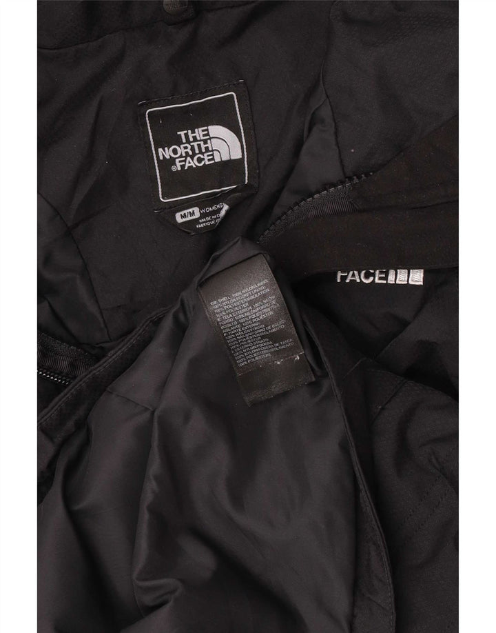 The North Face Veste coupe-vent à capuche pour femme UK 14 Medium Black Nylon