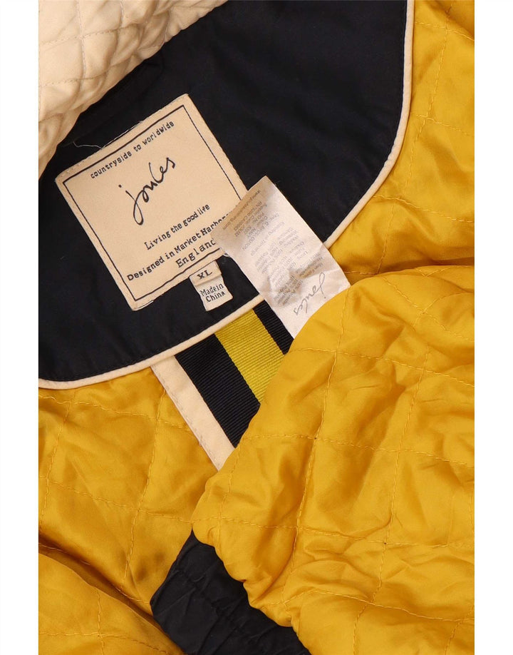 Joules Veste Bomber Graphique Homme UK 42 XL Bleu Marine Polyester