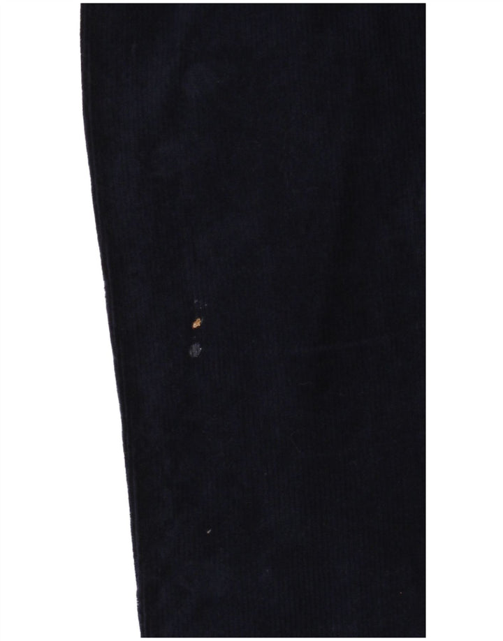 Marks & Spencer Leggings Femme UK 16 Large Bleu Marine Coton