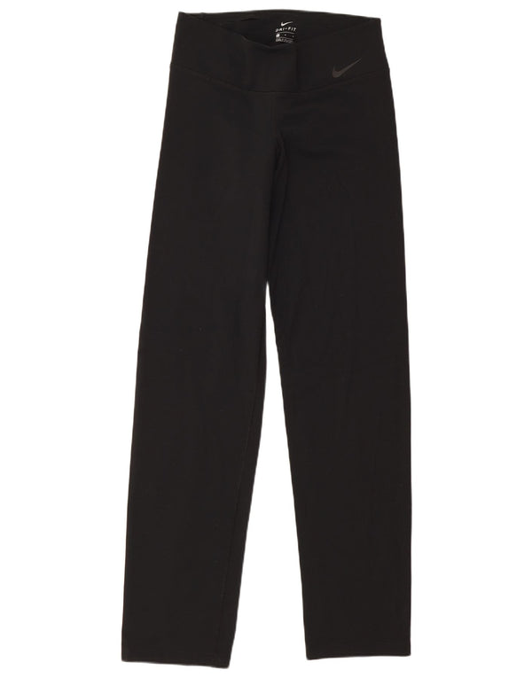 Nike Legging Dri Fit pour femme UK 16 Large Noir Nylon