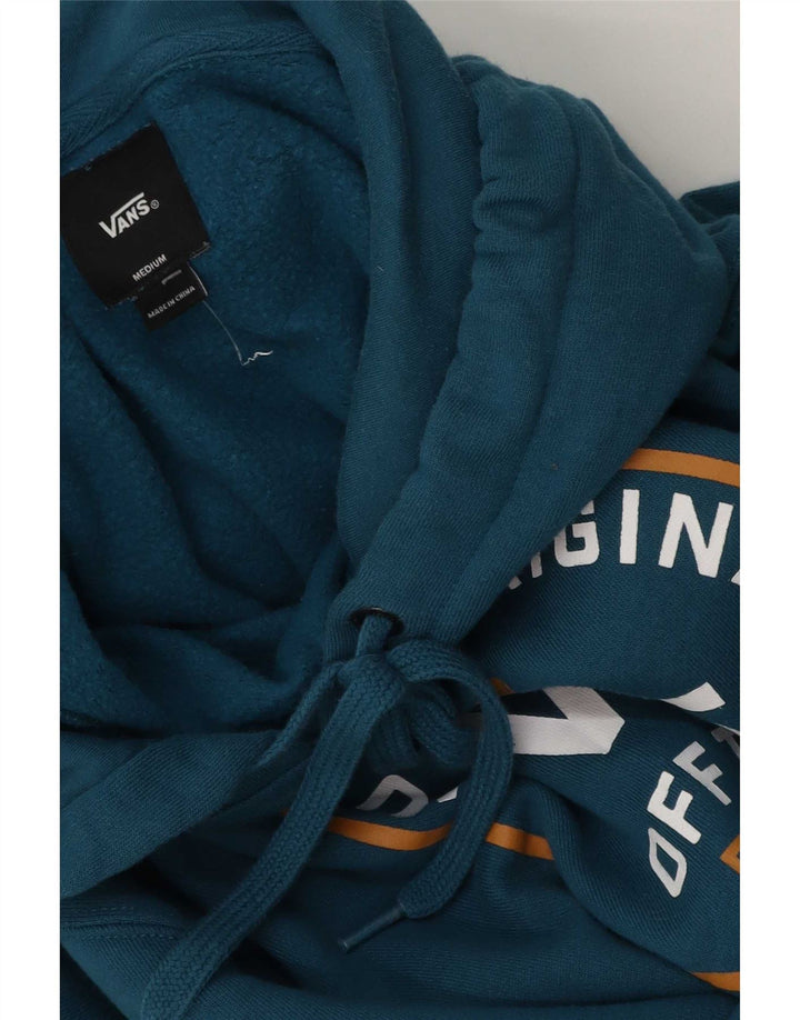 Vans Pull à Capuche Graphique Homme Bleu Moyen