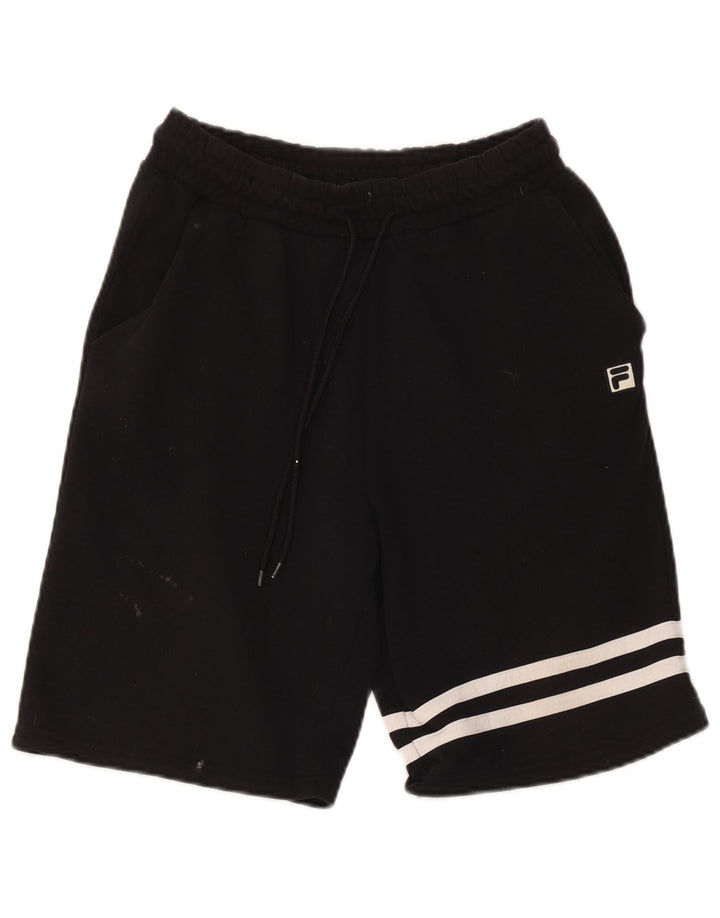 Fila Short de Sport IT 50 Homme Noir Moyen Polyester