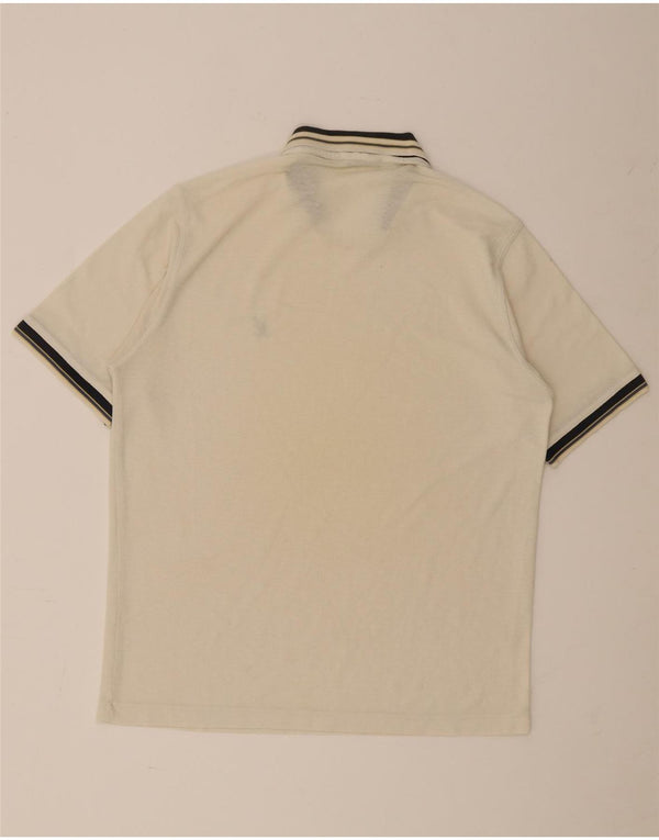 AUSTRALIAN L'ALPINA Polo Homme IT 48 Rayé Beige Moyen
