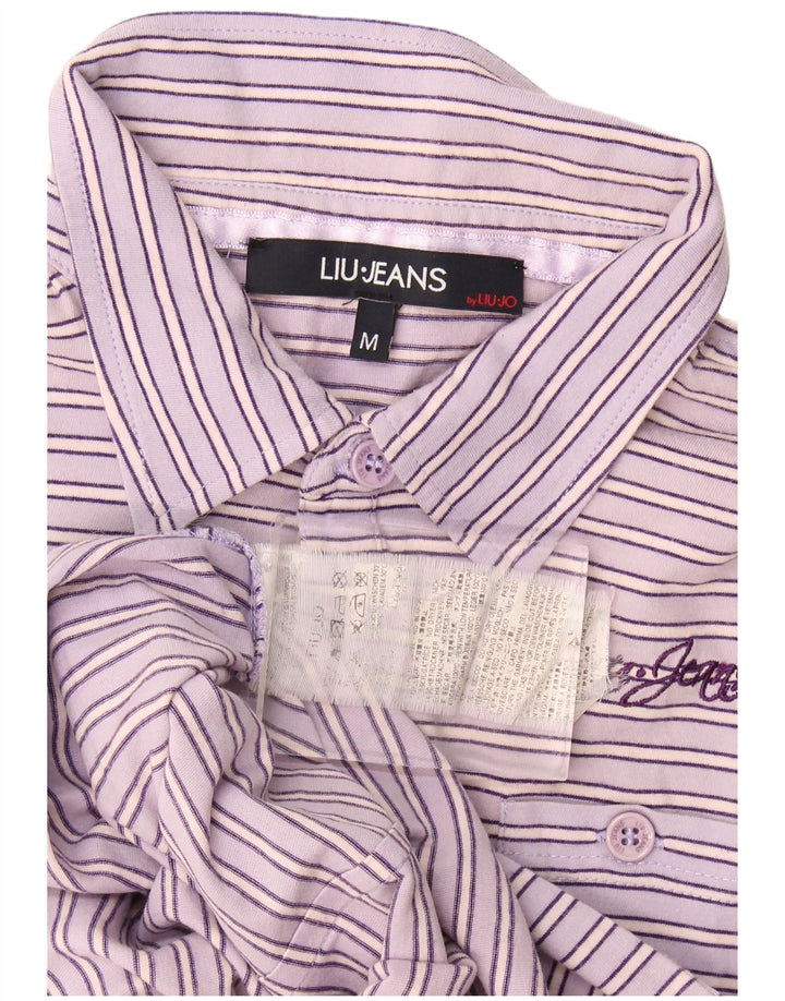 Polo Homme Liu Jo Rayé Violet Moyen