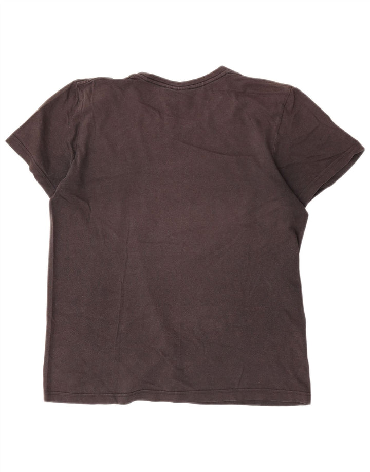 Adidas T-shirt graphique pour homme en coton noir moyen