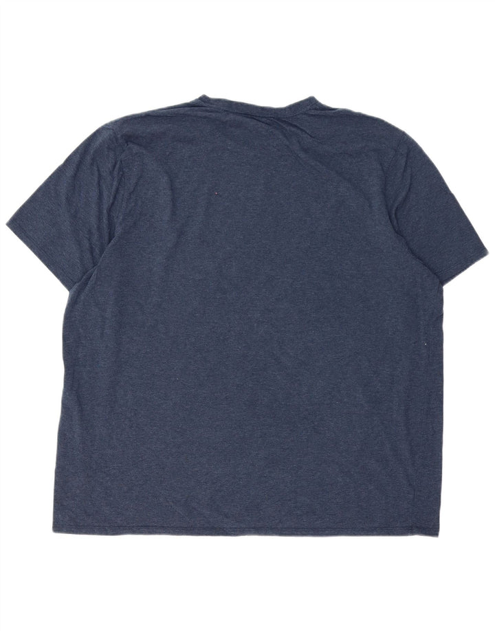 L.L.BEAN T-Shirt légèrement ajusté pour hommes, haut 2XL en coton bleu marine