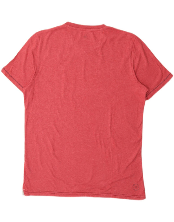 FAT FACE T-Shirt Graphique Homme Grand Rouge Coton