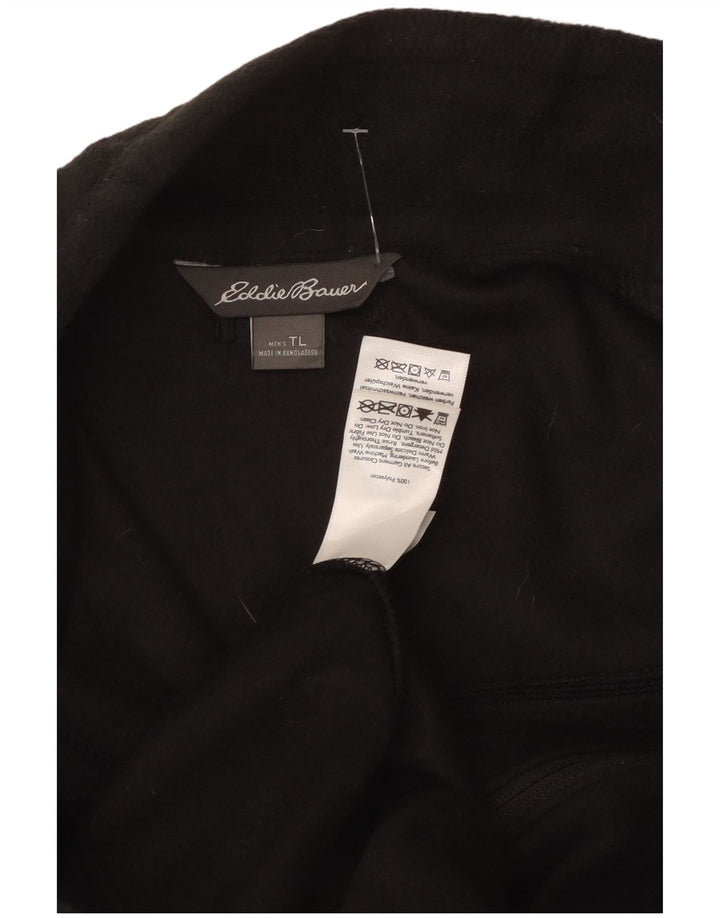 Eddie Bauer Gilet polaire pour homme UK 40 Large Noir Polyester