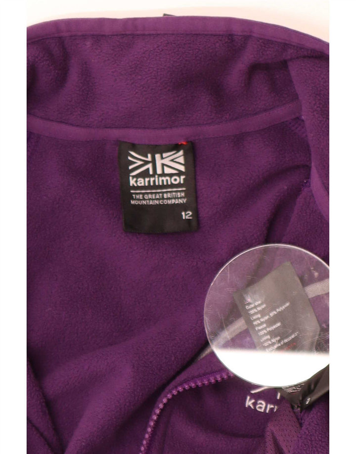 Karrimor Veste polaire pour femme UK 12 Medium Violet Nylon