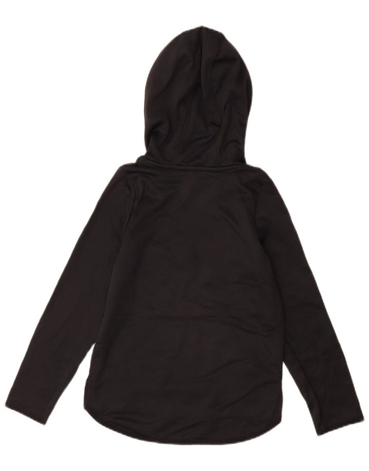 UNDER ARMOUR Pull à capuche graphique pour filles 7-8 ans Petit Noir Polyester