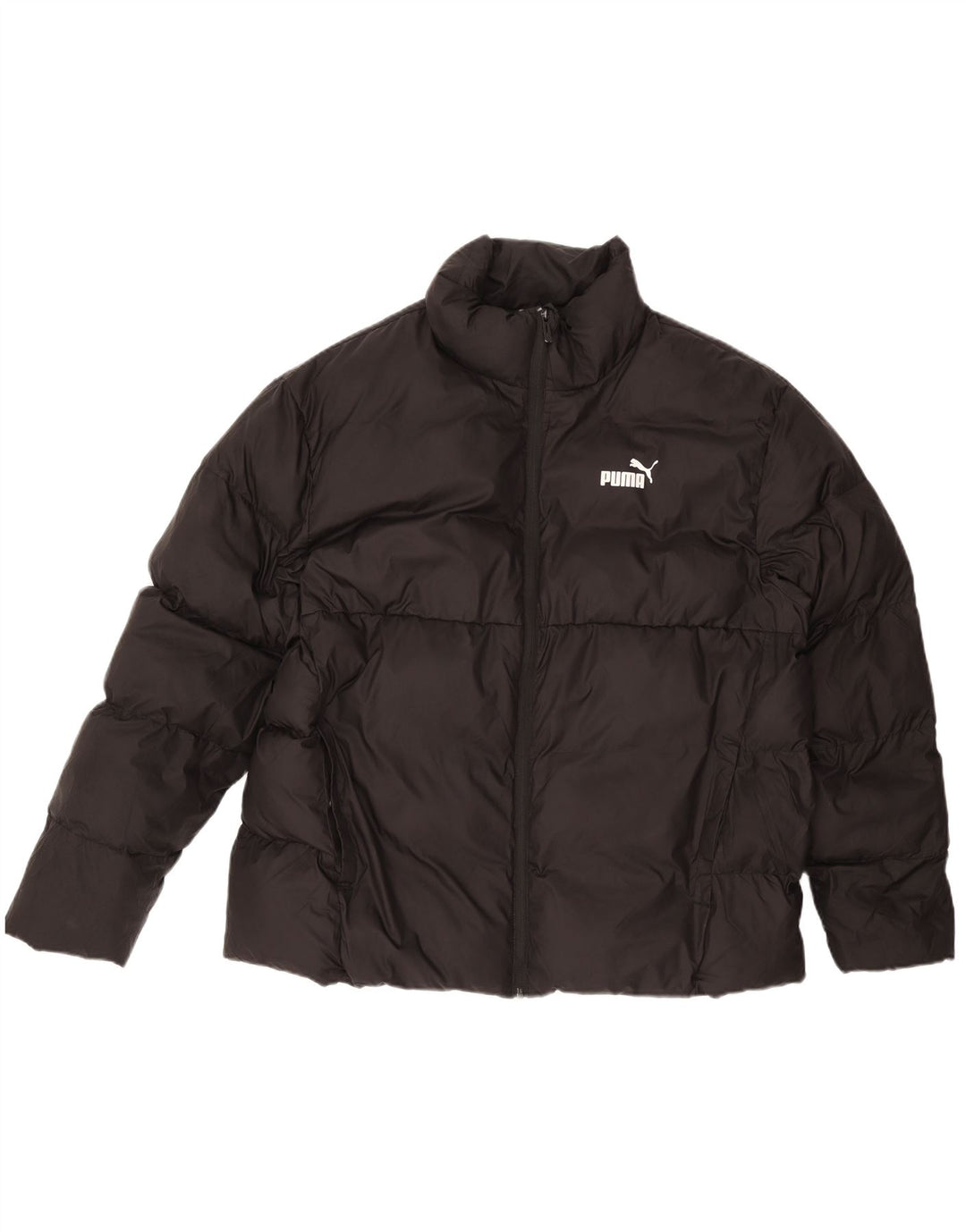 PUMA Veste matelassée homme UK 42 XL Noir Polyester