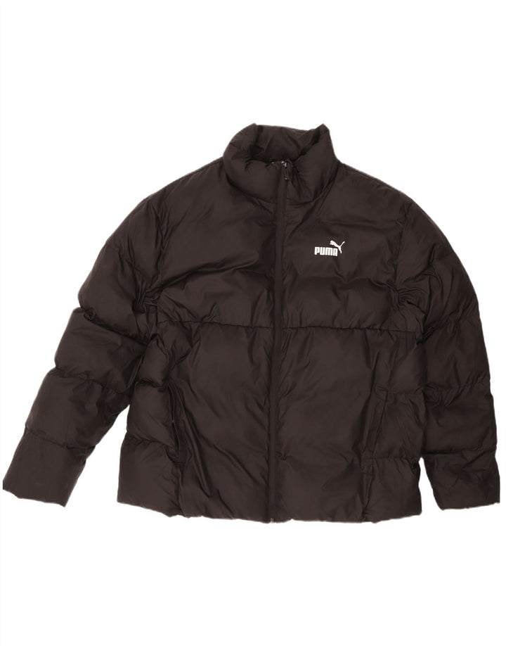 PUMA Veste matelassée homme UK 42 XL Noir Polyester