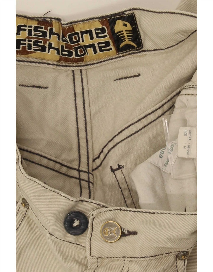 Fishbone Pantalon Cargo Droit Homme Moyen W32 L30 Beige
